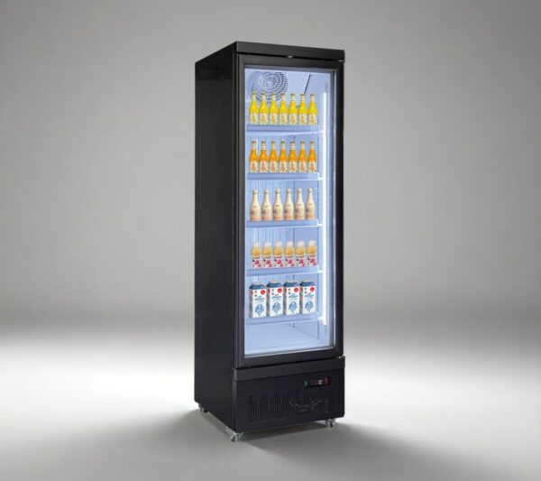 Single Door Display Glass Commercial Fridge