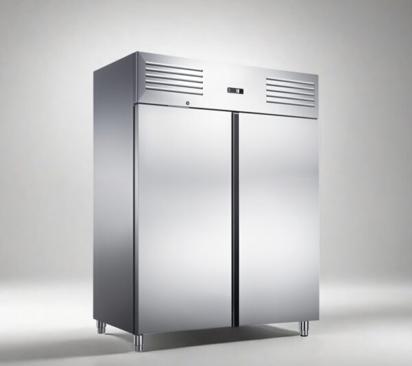 Double door commercial catering fridge